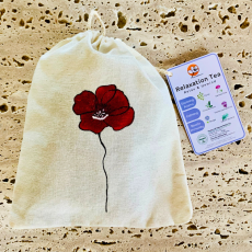 Tea Gift Bag (Poppy)