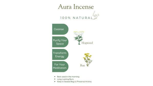 100% Natural Aura Incense - Image 4