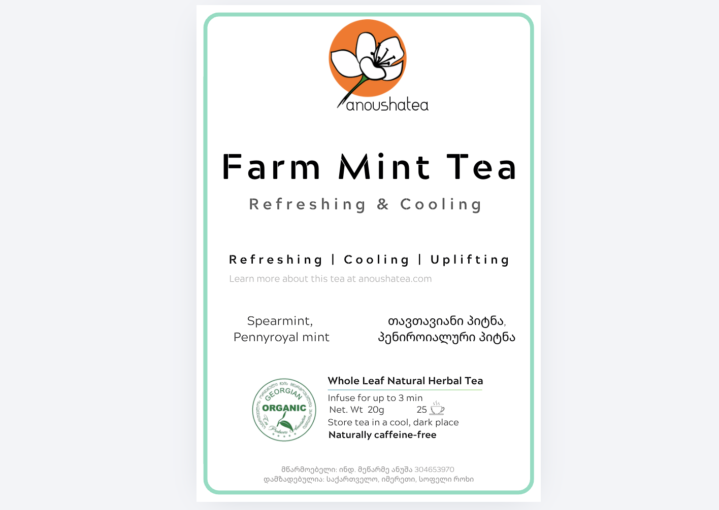 Farm Mint Tea - Image 2